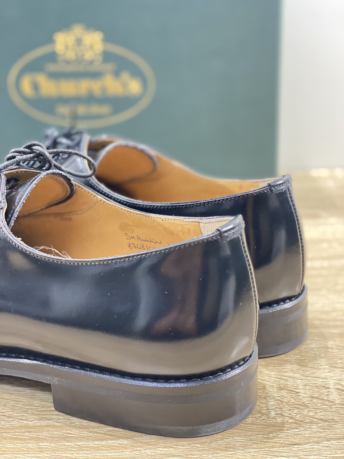 Church’s Shannon 2 WR scarpa donna pelle nera Polish Binder church’s 40