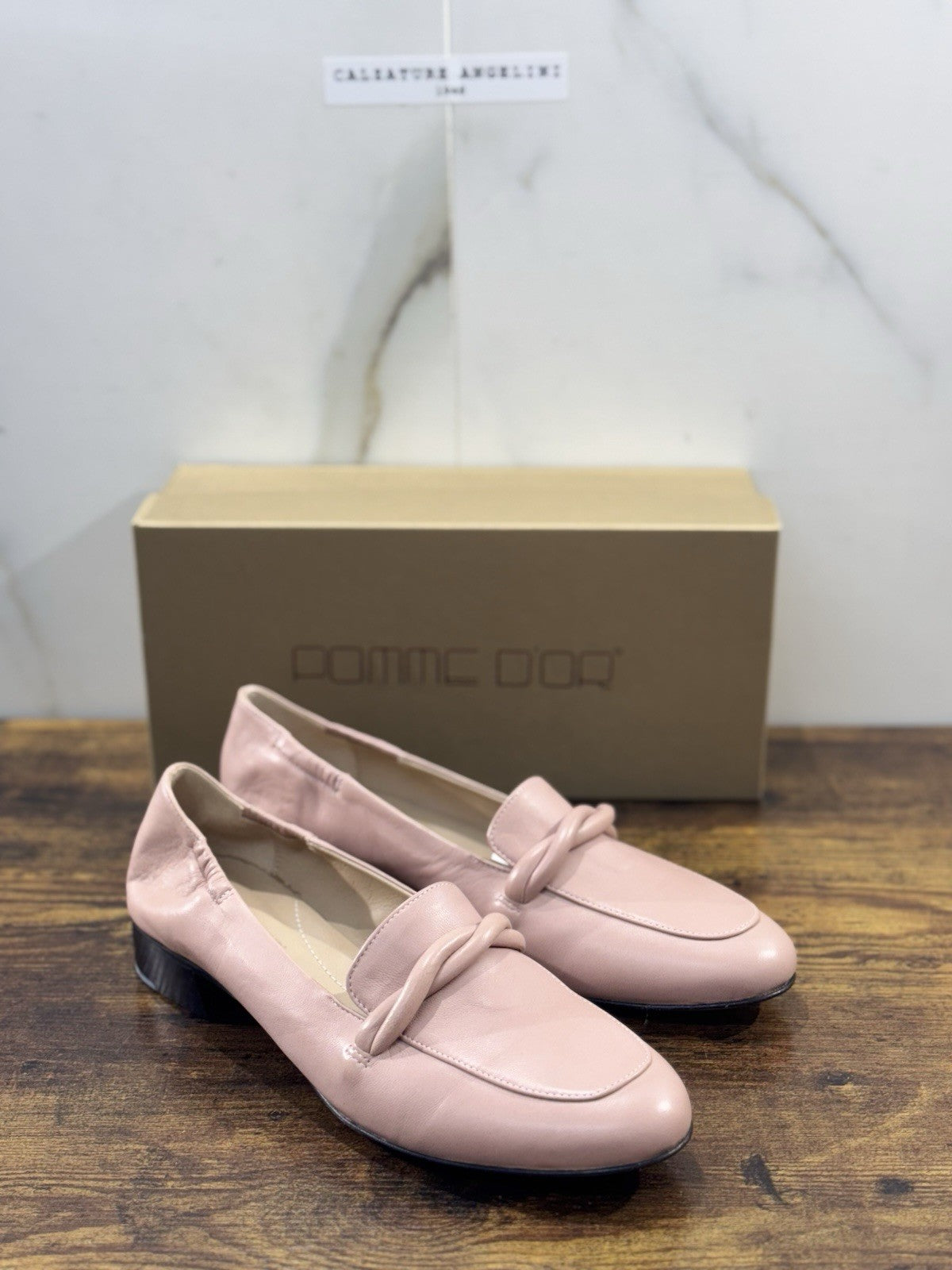 Pomme D’or Mocassino Pelle New Nude Handmade Woman Pomme D’or Donna 40