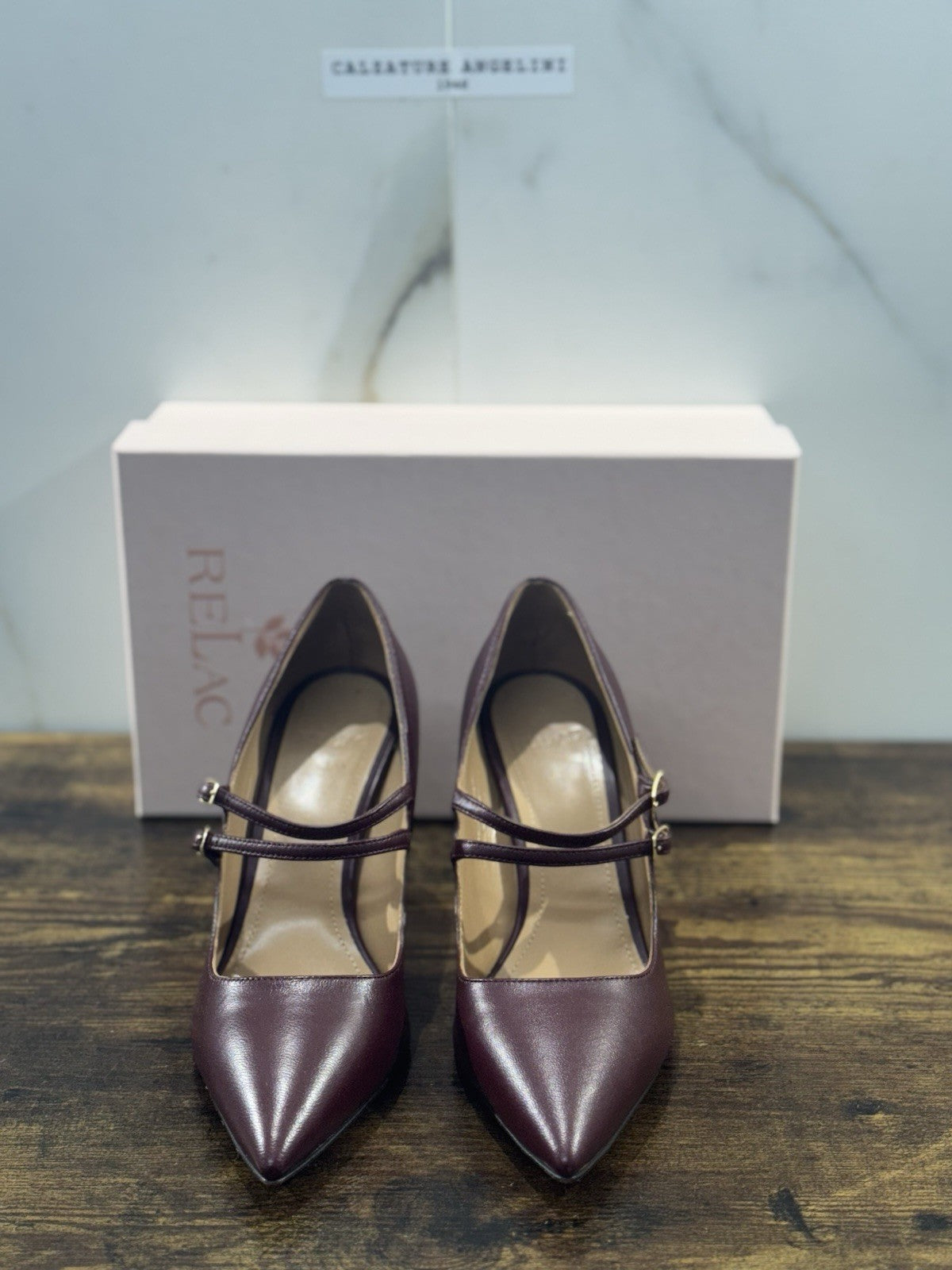 Relac Décolleté Pelle Barolo Luxury Made In Italy Donna 39