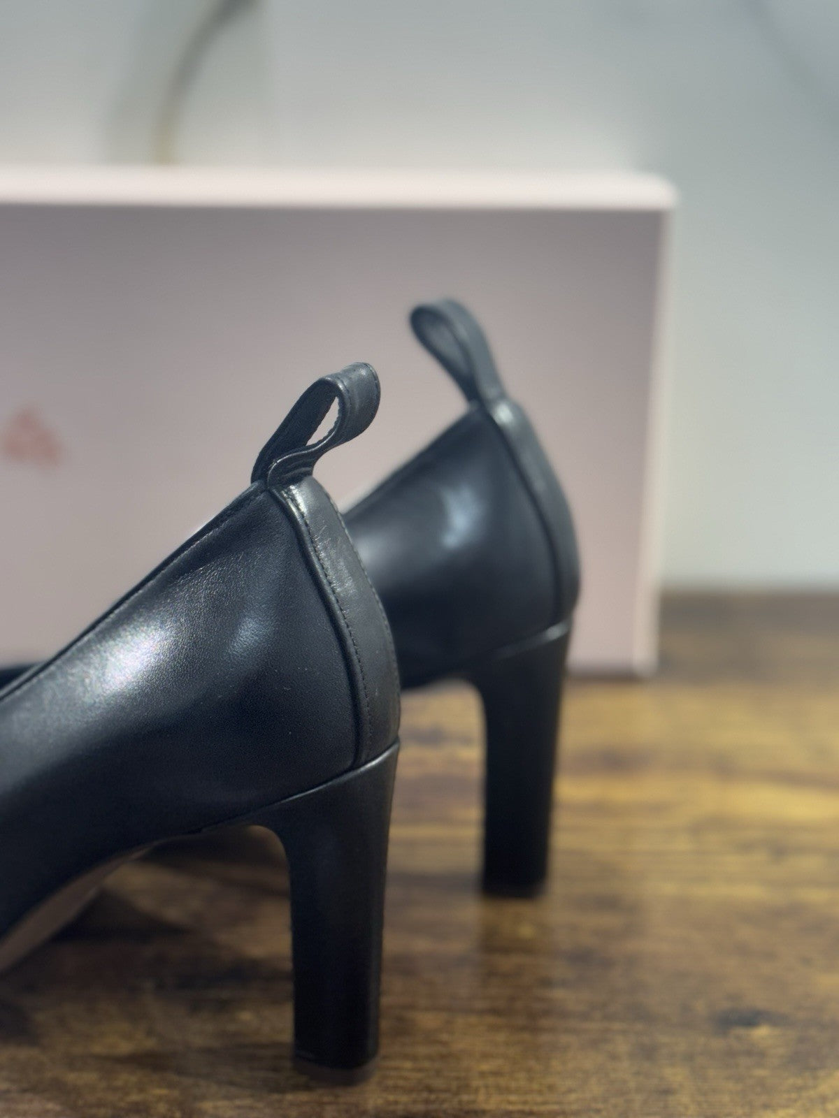 Relac Décolleté Pelle Nero Luxury Made In Italy Donna 37
