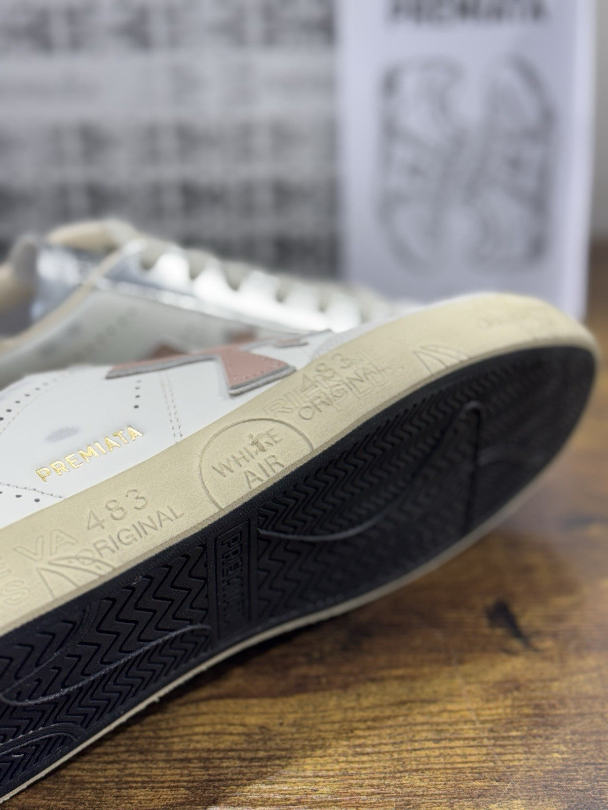 Premiata Steven Timeless Sneaker Pelle Casual Premiata Scarpa Donna 41