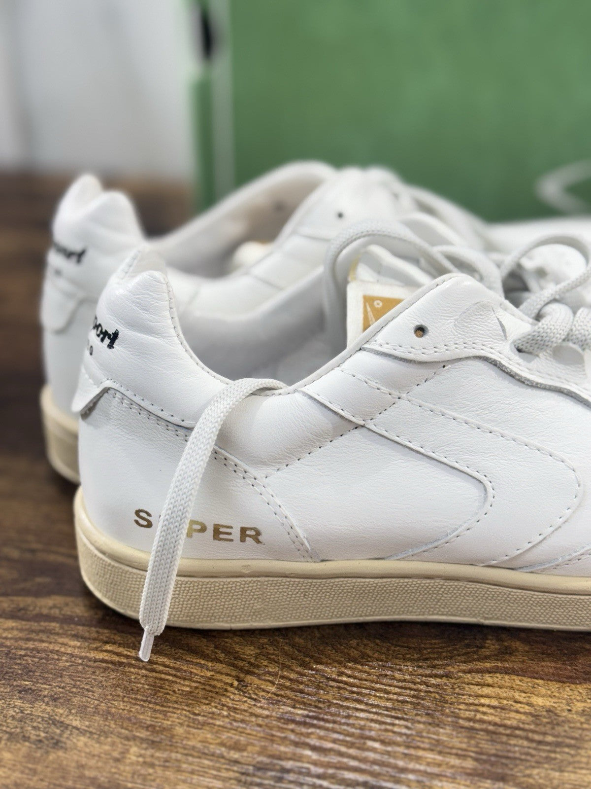 Valsport Super Sneaker Uomo Pelle Casual Made In Italy Heritage 40