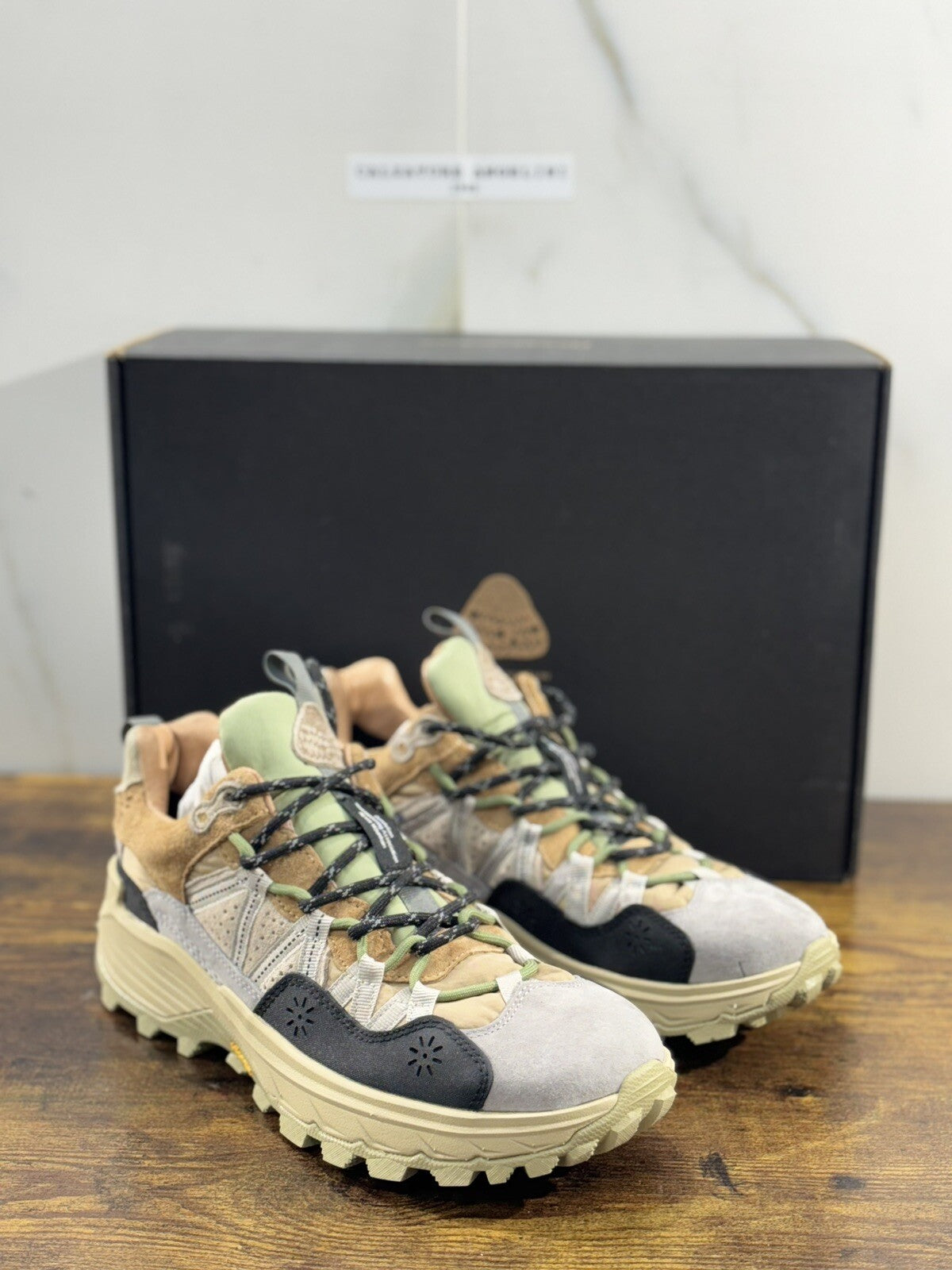 Flower Mountain Ywano 3 Light Brown Fondo Vibram Causal Snekaer Uomo 40