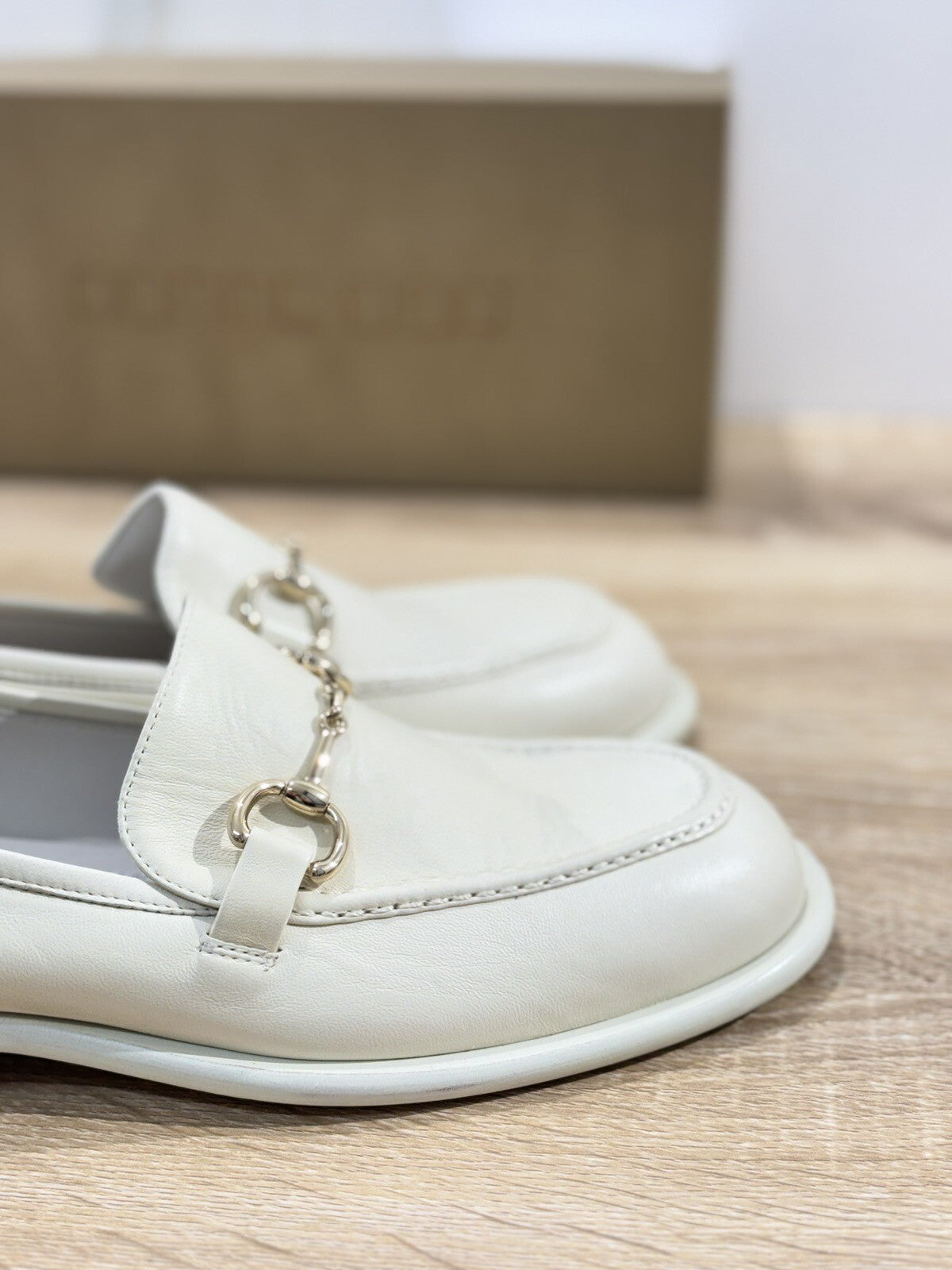 Pomme D’or Mocassino Donna Pelle Crema Luxury Handmade Woman Pomme D’or 39