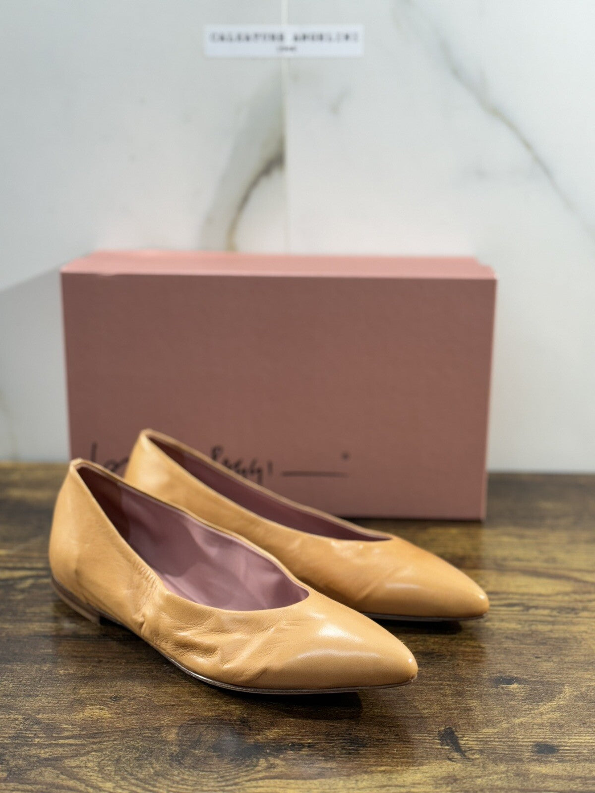 Lorena Paggi Ballerina Donna Cuoio Flexible Super Soft Made In Italy 37