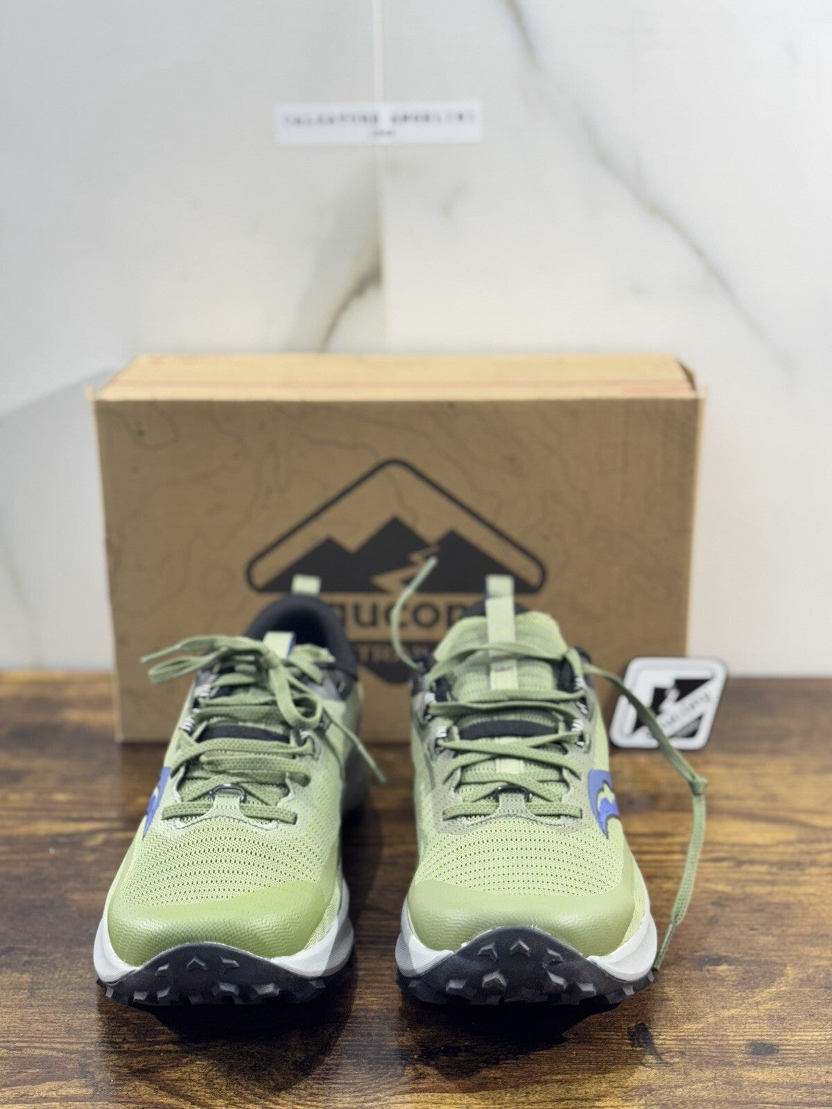 Saucony Peregrine 13 Sneaker Uomo Casual Saucony Green Trail 41