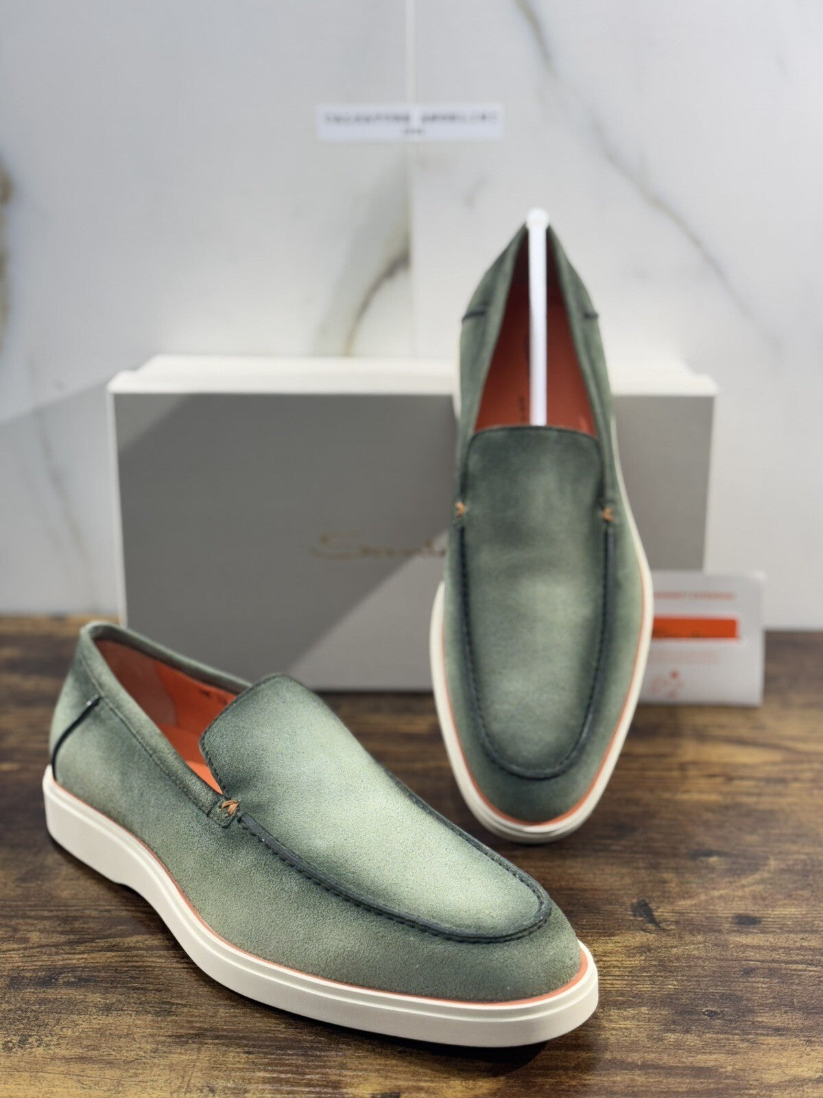 Santoni Scarpa Uomo Mocassino Pelle Summer Walk Luxury Men Santoni 12