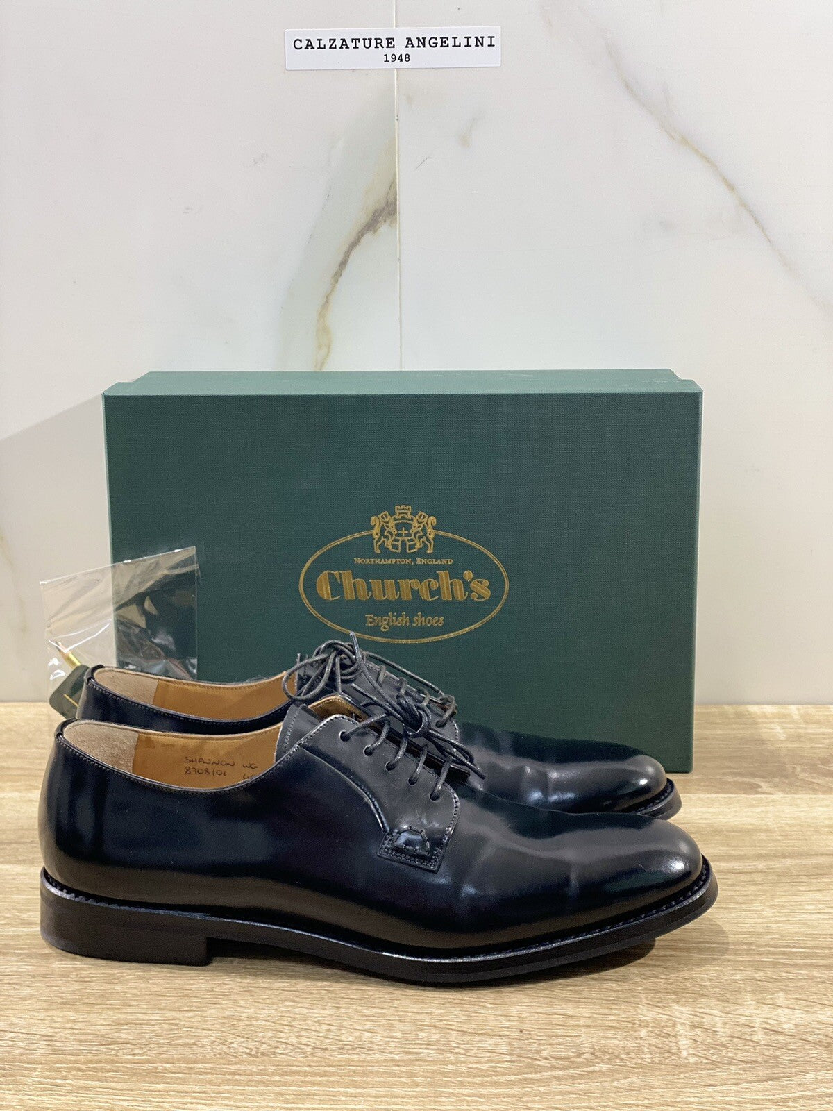 Church’s Shannon 2 WR scarpa donna pelle nera Polish Binder church’s 40
