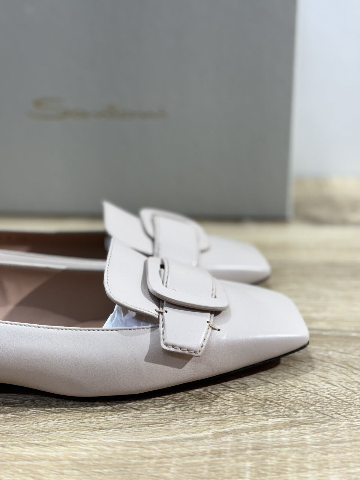 Santoni Ballerina Donna Pelle Avorio Luxury Woman Santoni 39