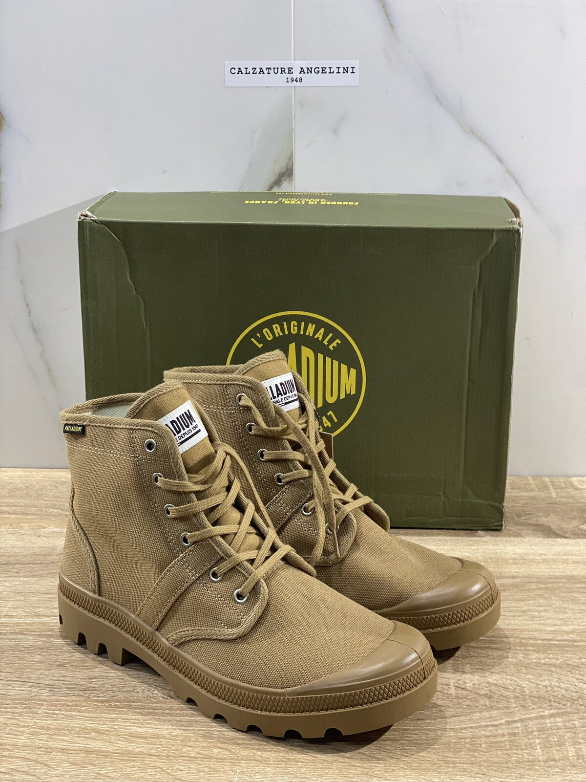 Palladium Original boot Pallabrousse men boot Olive Casual Boot Men Palladium 43