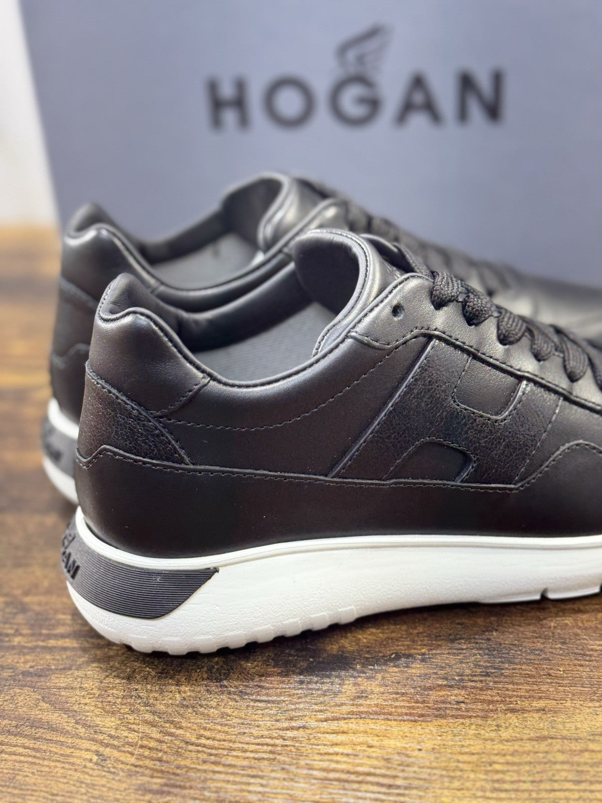 Hogan Interactive 3 Sneaker Pelle Nero Casual Hogan Donna 35