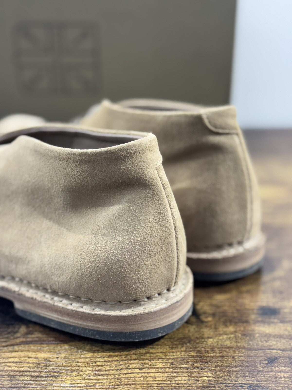 Pantanetti Polacchino Uomo Suede Beige Luxury Handmade Pantanetti Men Shoes 40