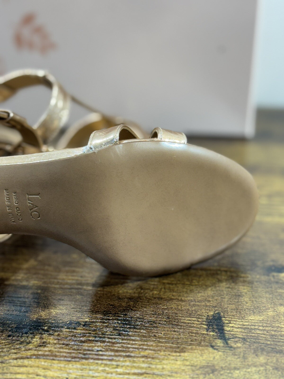Relac Sandalo Donna Pelle Pesca Handmade Shoes Relac 39