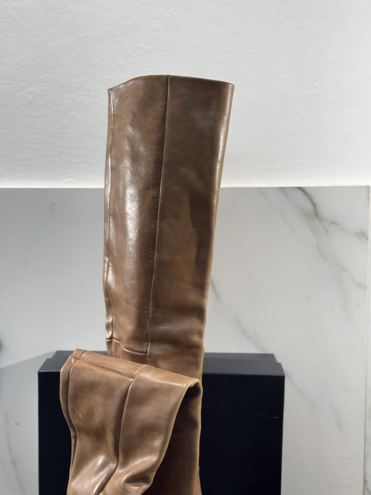 Strategia Stivale Donna Pelle Safari Luxury Woman Boot Strategia 40