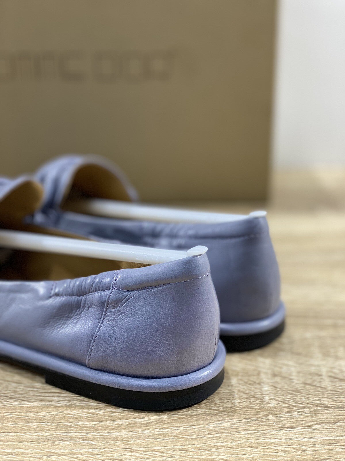 Pomme D’ Or Mocassino Donna Pelle Cielo Super Soft Fondo Cuoio 39