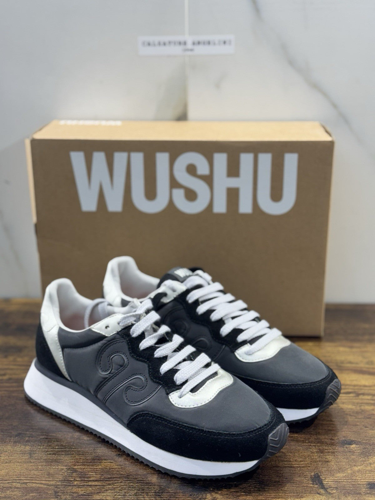 Wushu Ruyi Sneaker Uomo Casual Nero 41