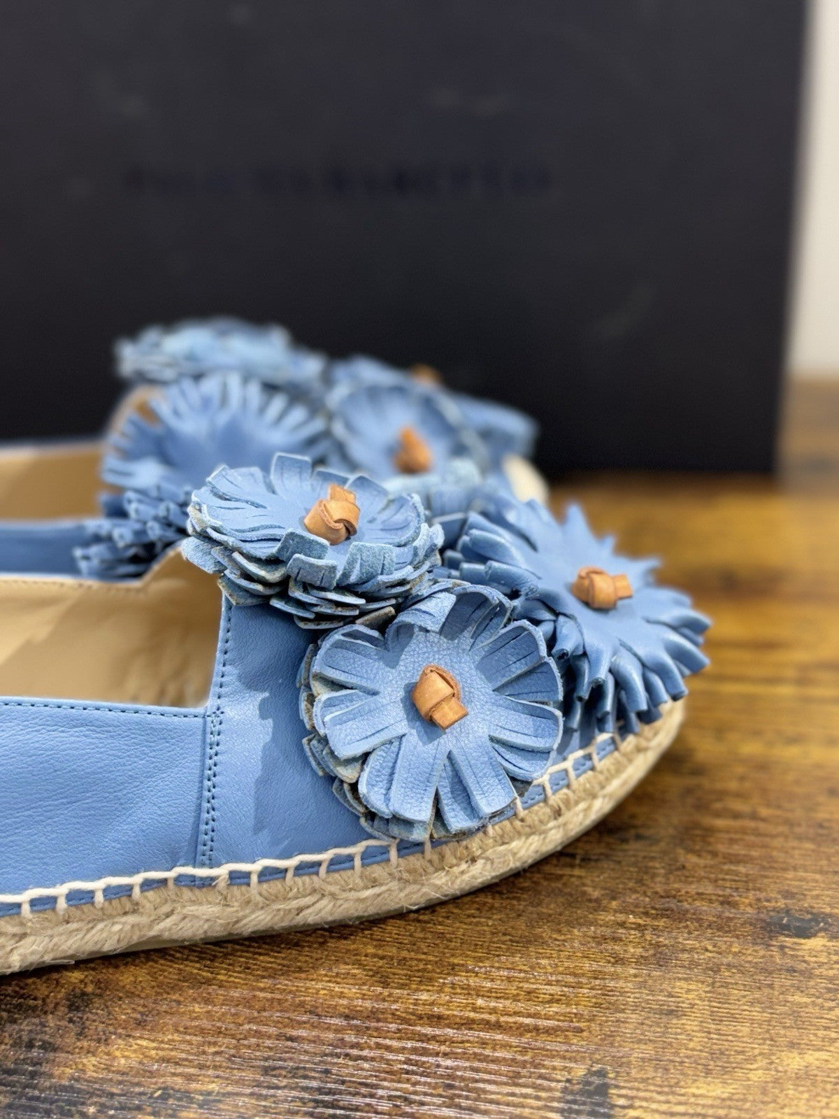 Paloma Barcelo’ Espadrilles Pelle Jeans Giada Donna 36