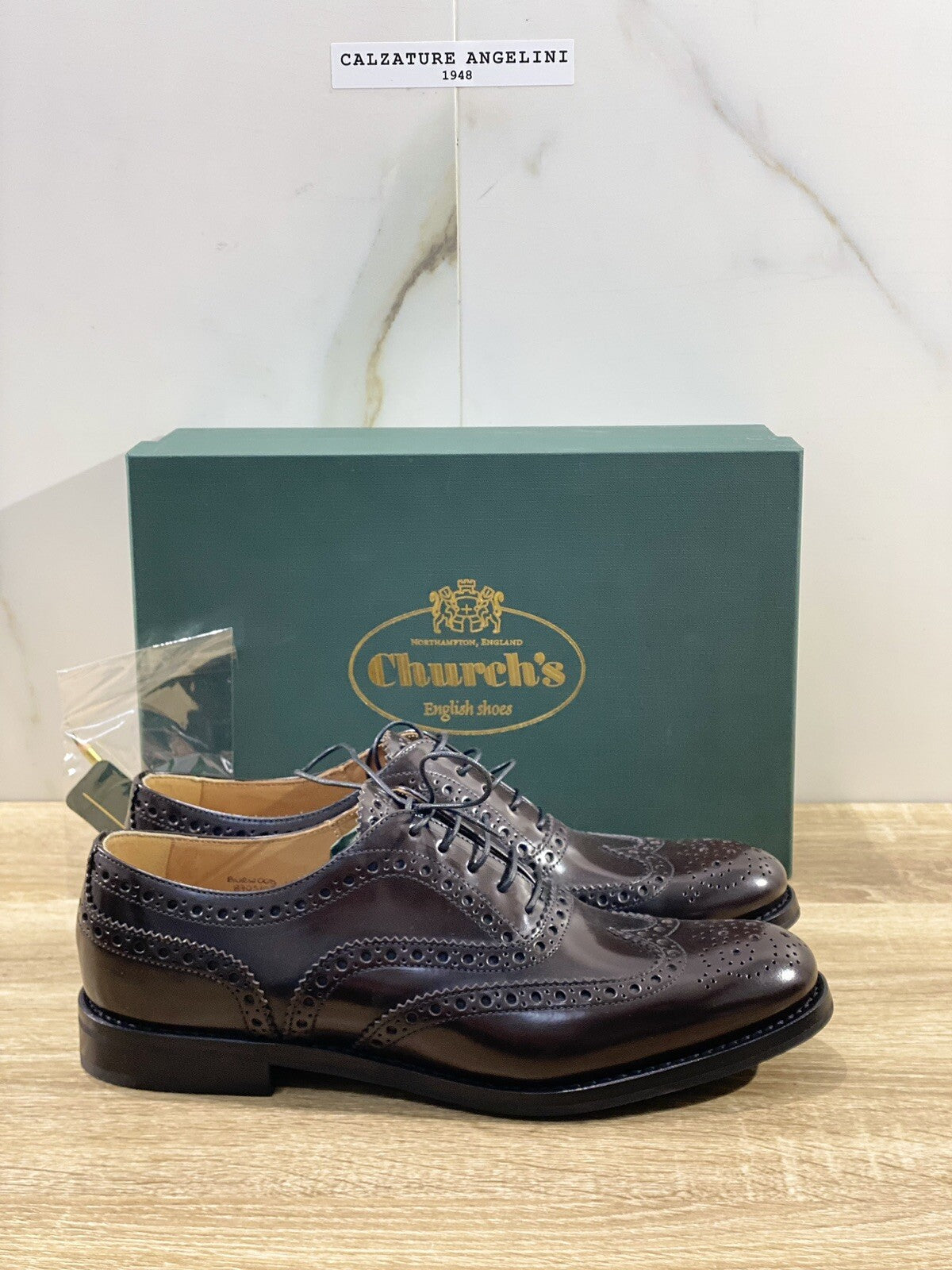 Church’s Burwood W scarpa donna pelle ebony Polish Binder church’s donna 35.5