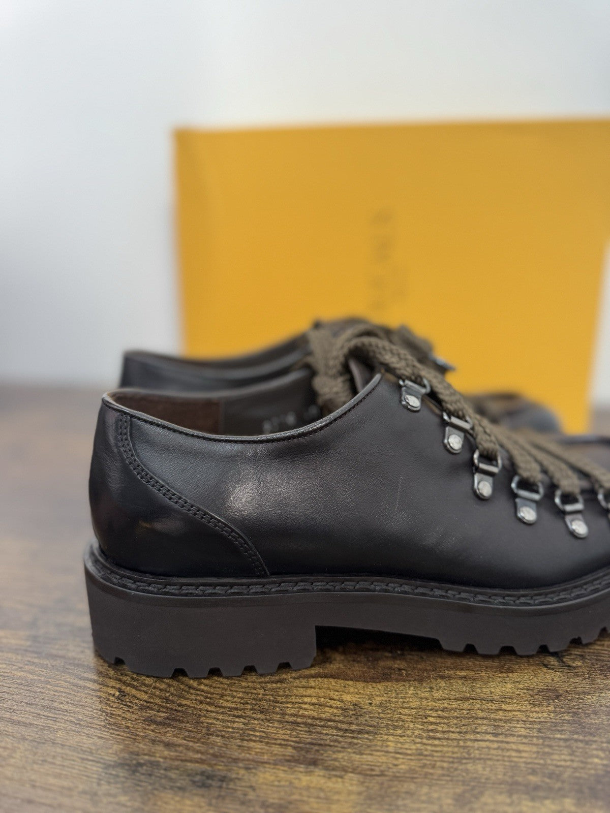 Doucal’s Pedula Pelle Marrone Espresso Casual Scarpa Doucal’s Uomo 40