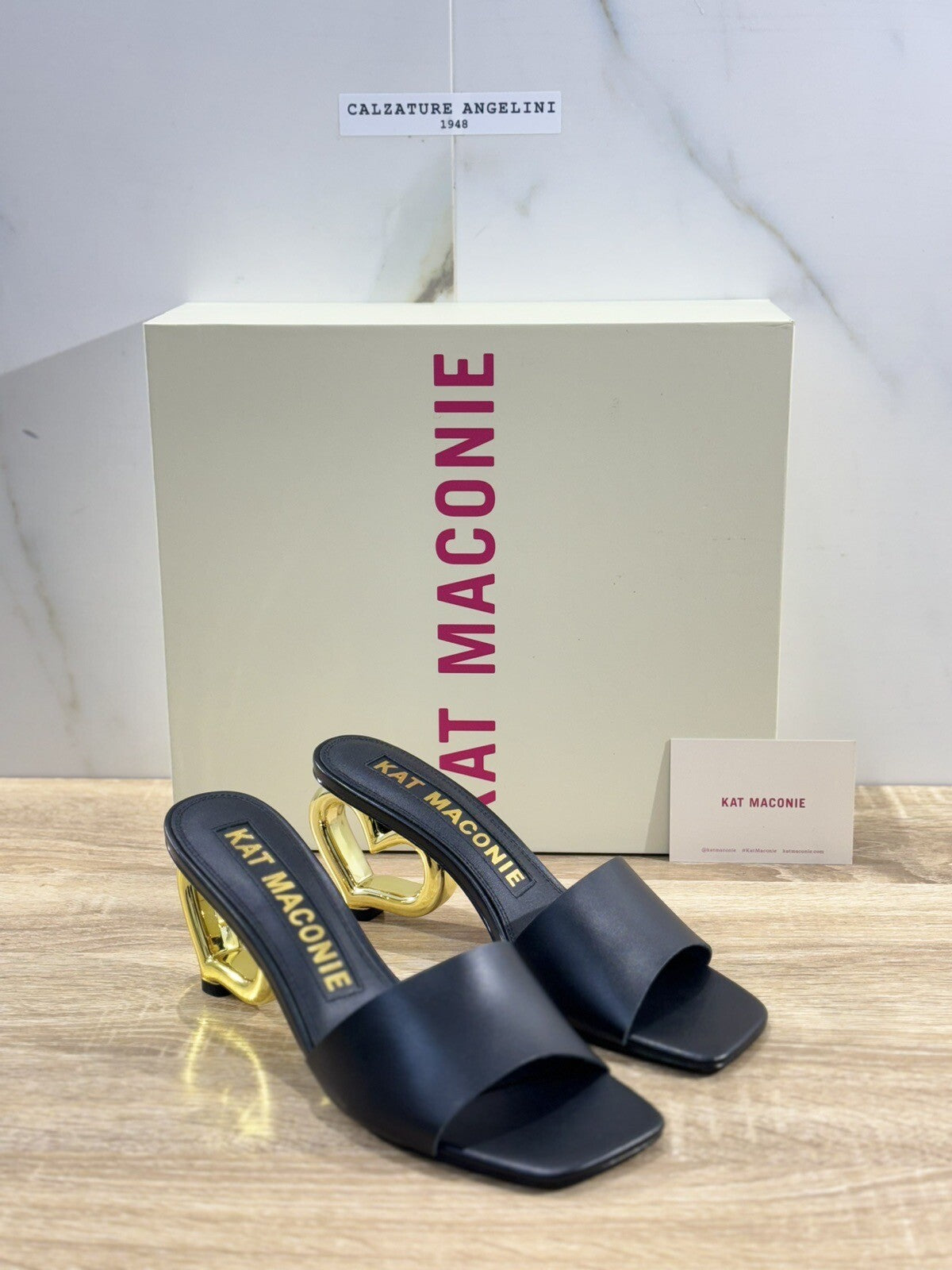 Kat Maconie Sandalo Donna Chichi Pelle Nero Luxury Kat Maconie 40