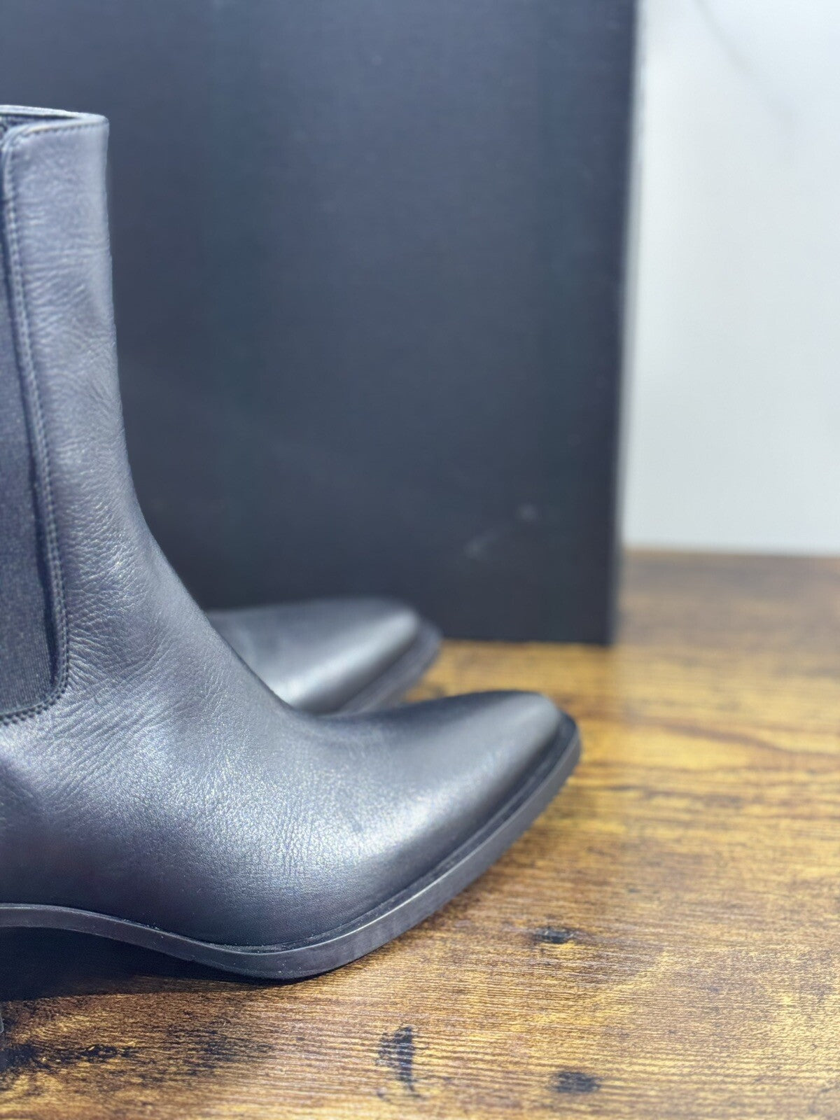 Strategia Texano Donna A5812 Pelle Nero Luxury Western Boot Woman 40