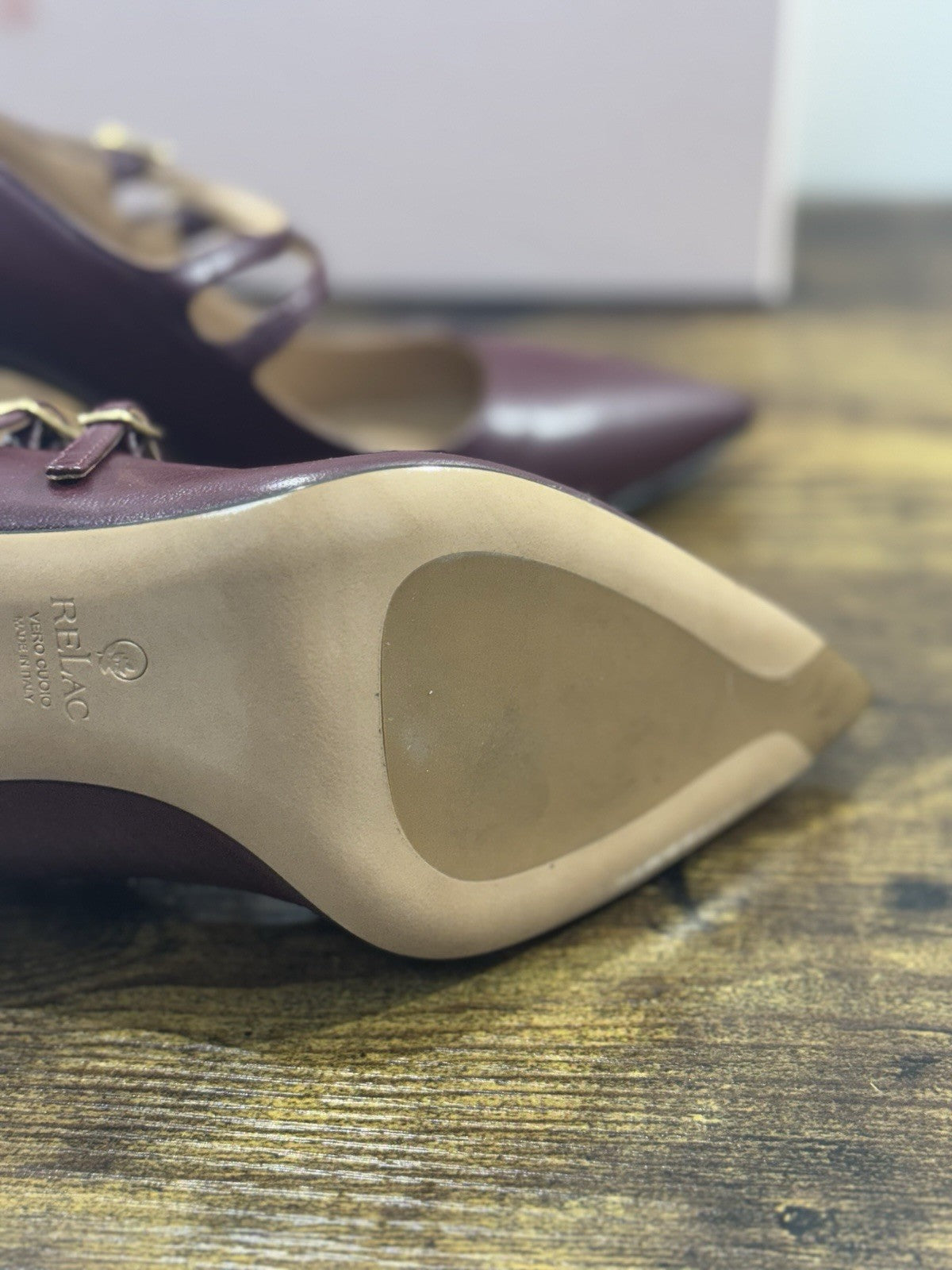 Relac Décolleté Pelle Barolo Luxury Made In Italy Donna 39
