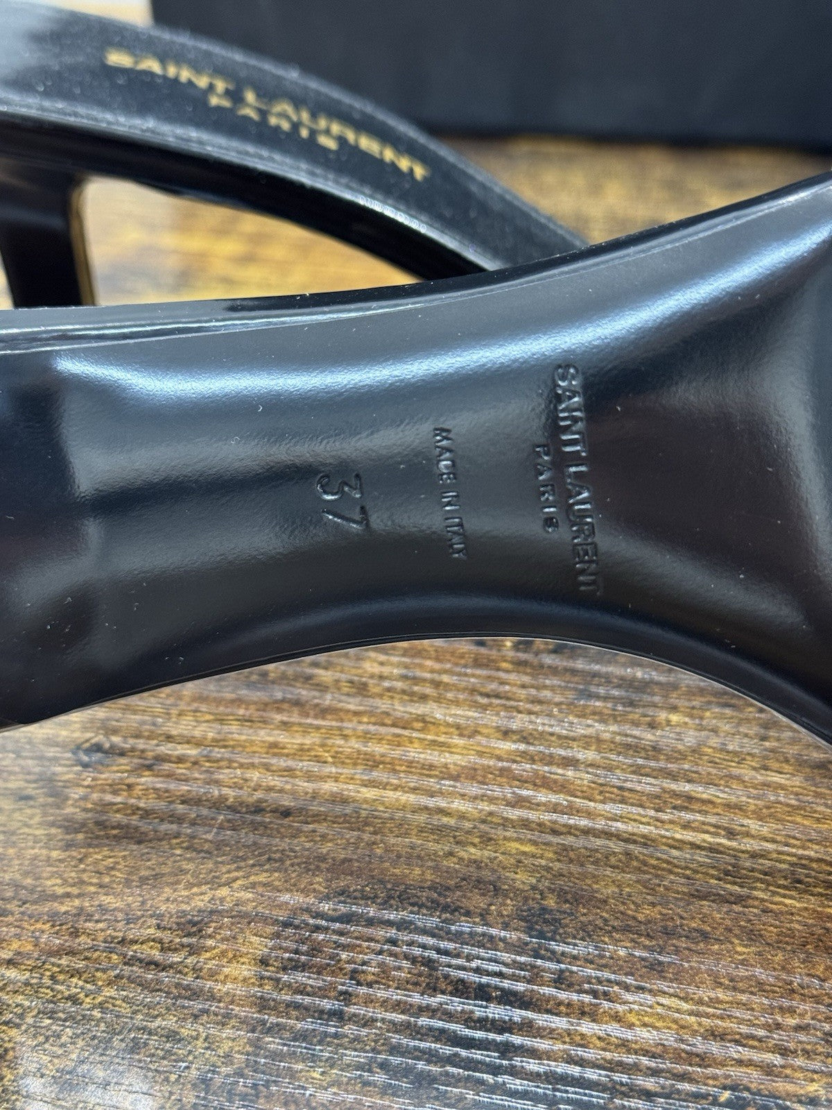 Saint Laurent Pam 70 Mules Nero Donna Luxury Saint Laurent Donna 37