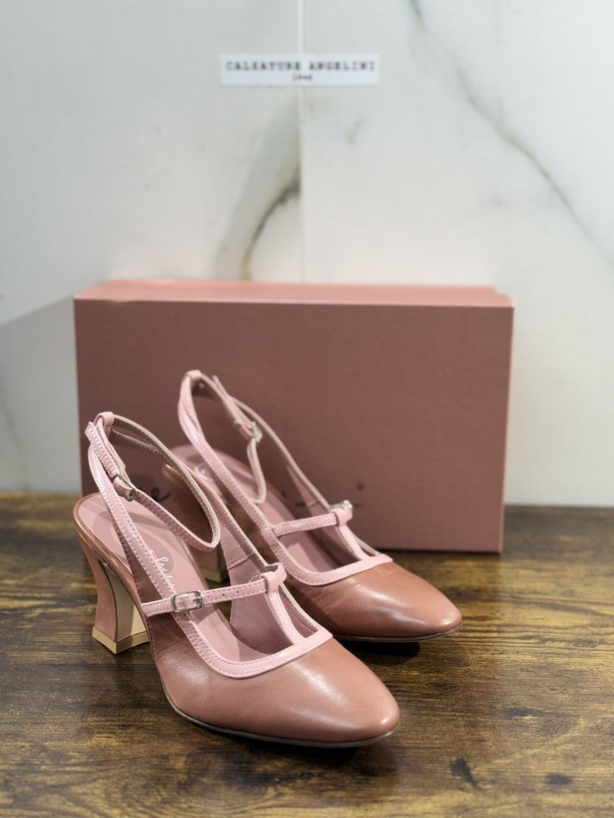 Lorena Paggi Sandalo Donna Sling Back Rosa Super Soft Made In Italy 40