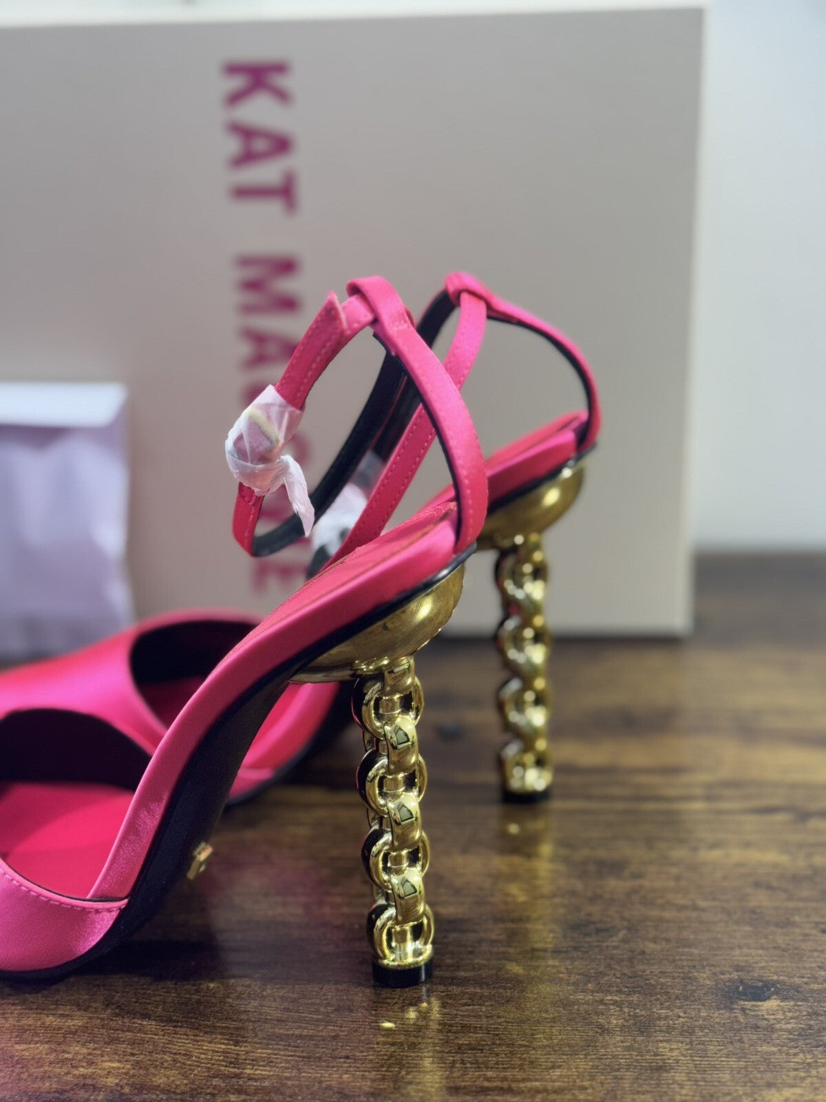 Kat Maconie Sandalo Donna Jojo Tacco Oro Casual Kat Maconie Sandal Rosa 36