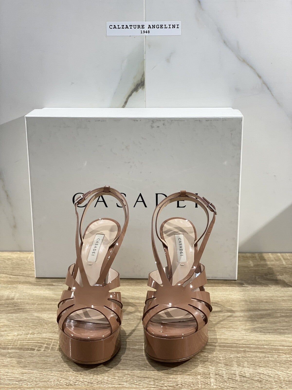 Casadei Sandalo Donna Tiffany Sandstone Luxury Casadei Woman Sandal 37