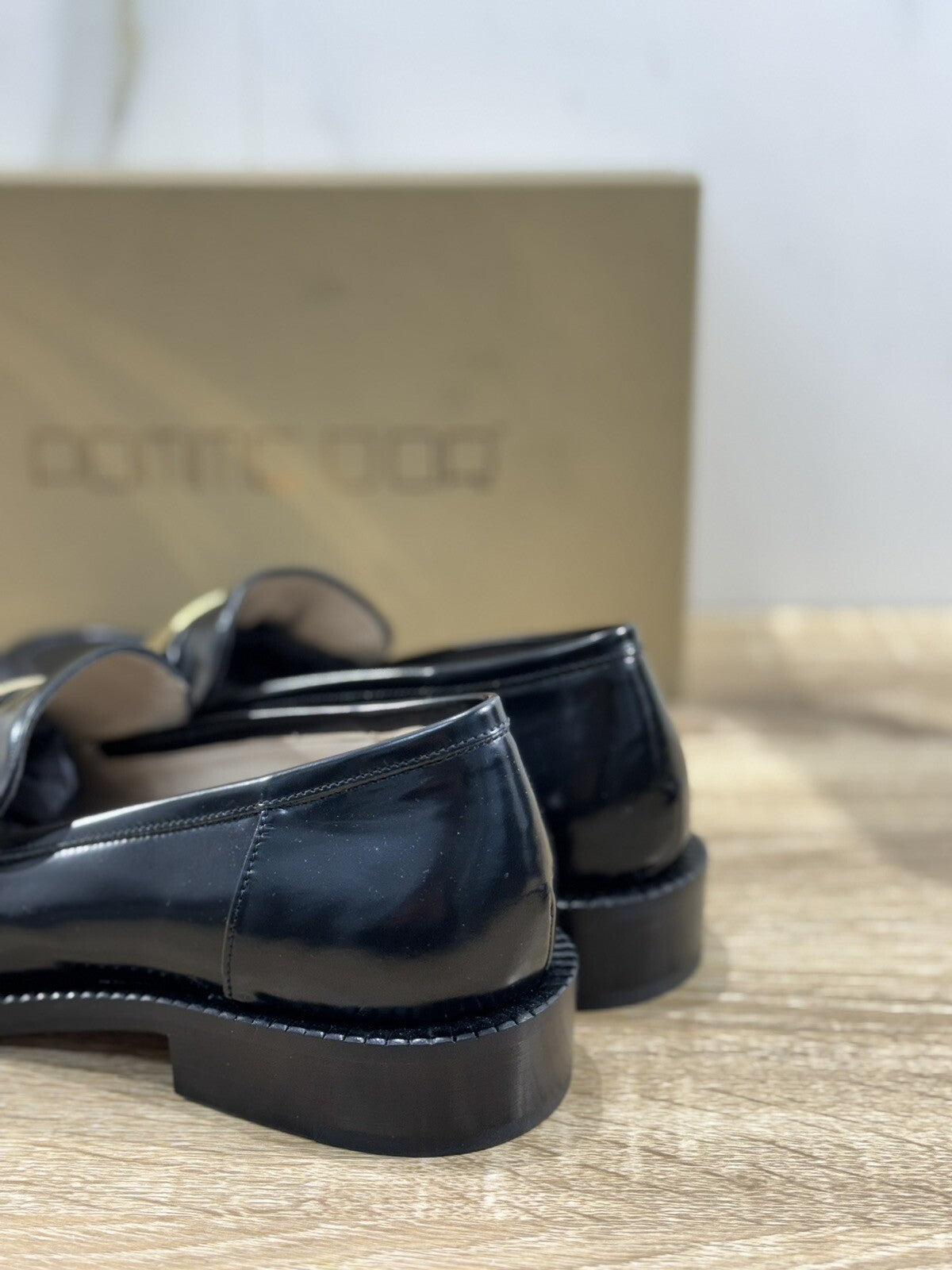 Pomme D’or Mocassino Donna 2080 Pelle Nero Casual Luxury Loafer 39