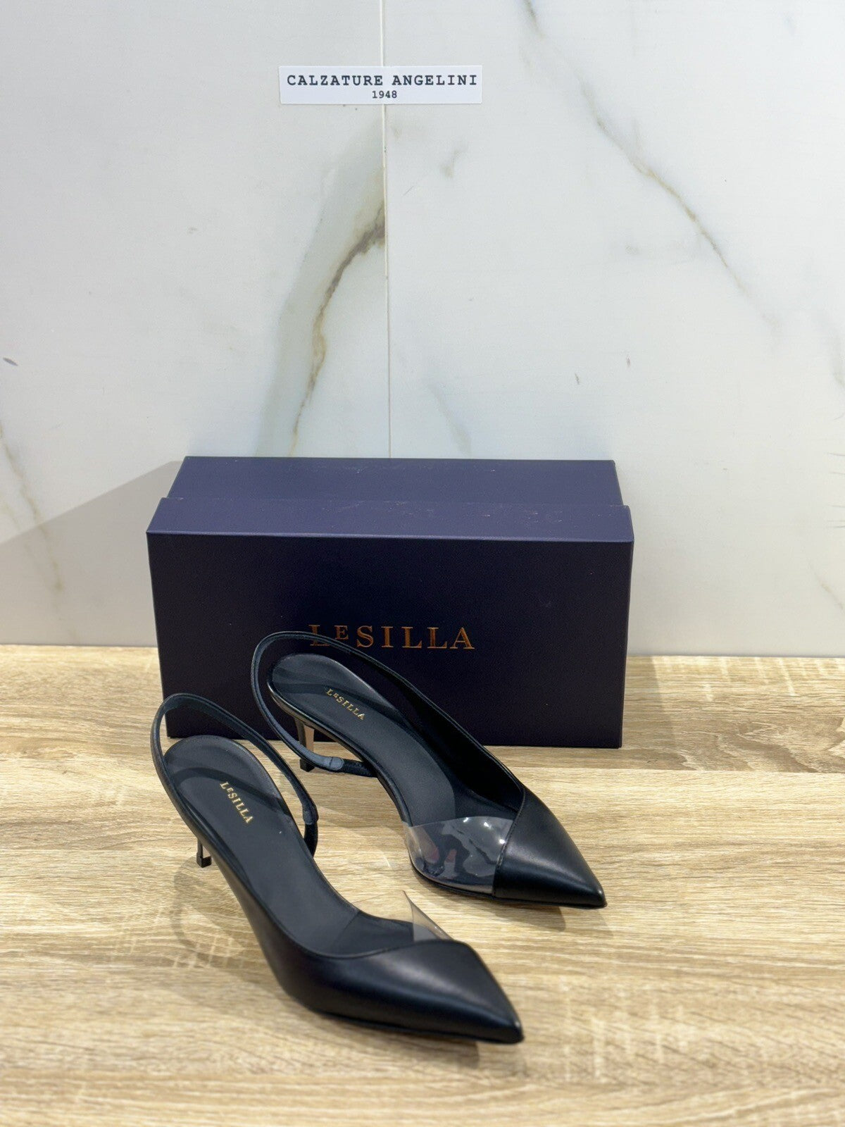 le silla Chanel NIVES Pelle Nero Luxury Le Silla Woman Shoes 40