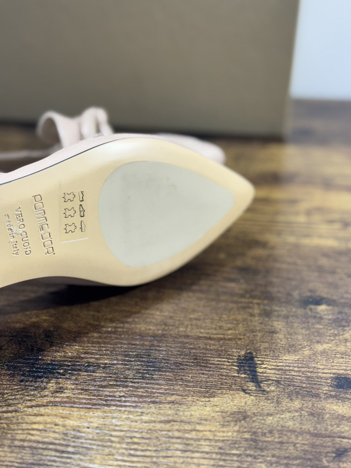 Pomme D’or Mocassino Donna Pelle Beige Handmade Woman Pomme D’or 37