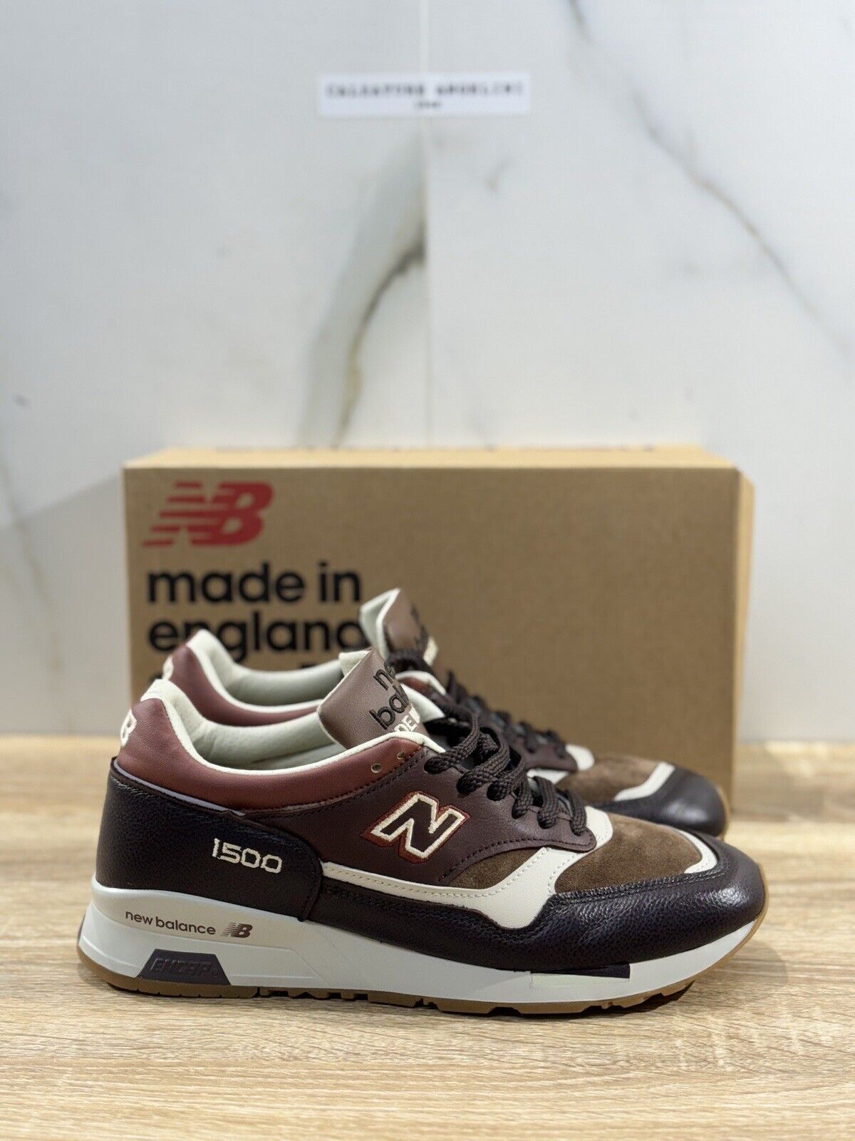 New Balance 1500 Made In England Full Leather Casual New Balance Men 41.5