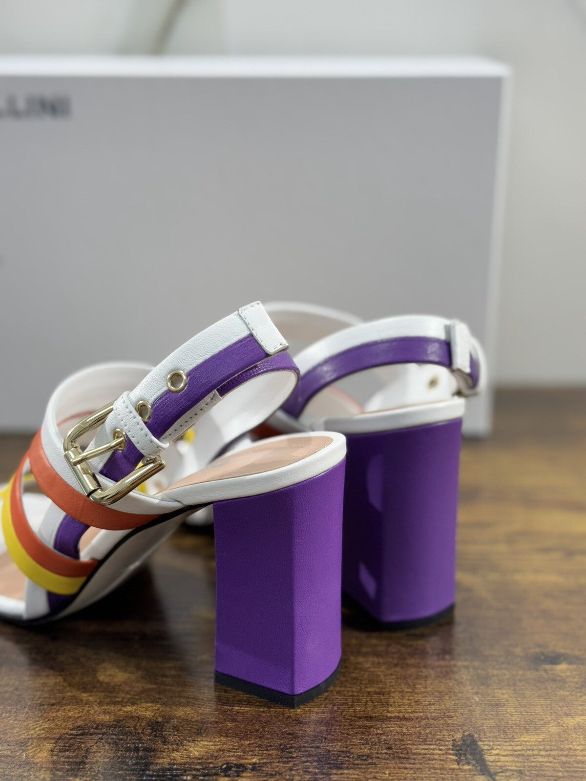 Pollini Sandalo Donna Pelle Bianco Luxury Woman Sandal Pollini Summer Icon 39