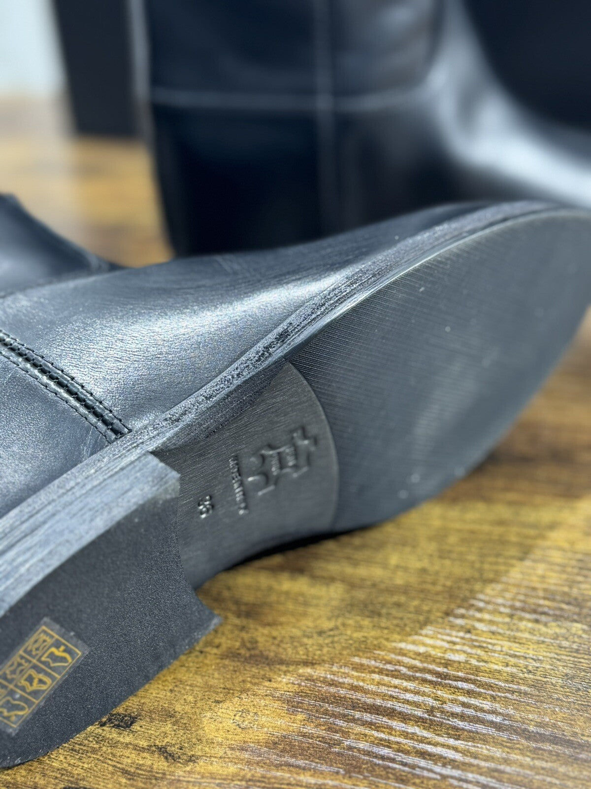 Via roma 15 stivale donna 3807 Pelle Nera luxury boot via roma 15 Icon 36