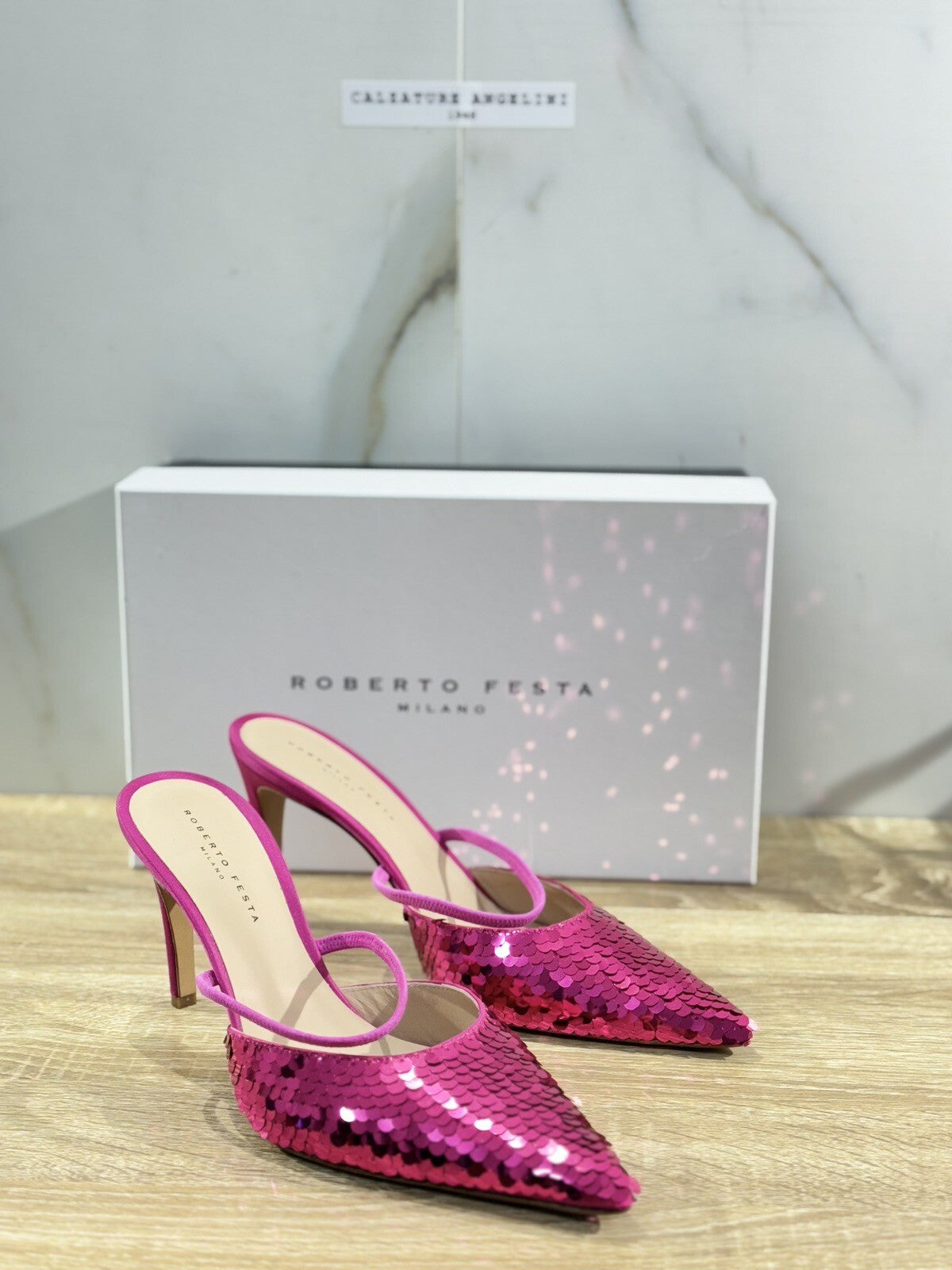 Roberto Festa Milano Scarpa Donna Podik Raso Barbie Luxury Shoes 40