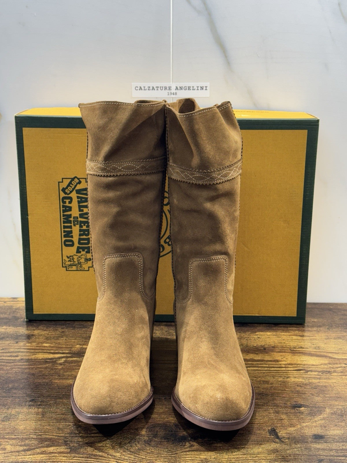 Dakota Boots Stivale Texano Donna Suede Pelle Cuoio Top Quality 40