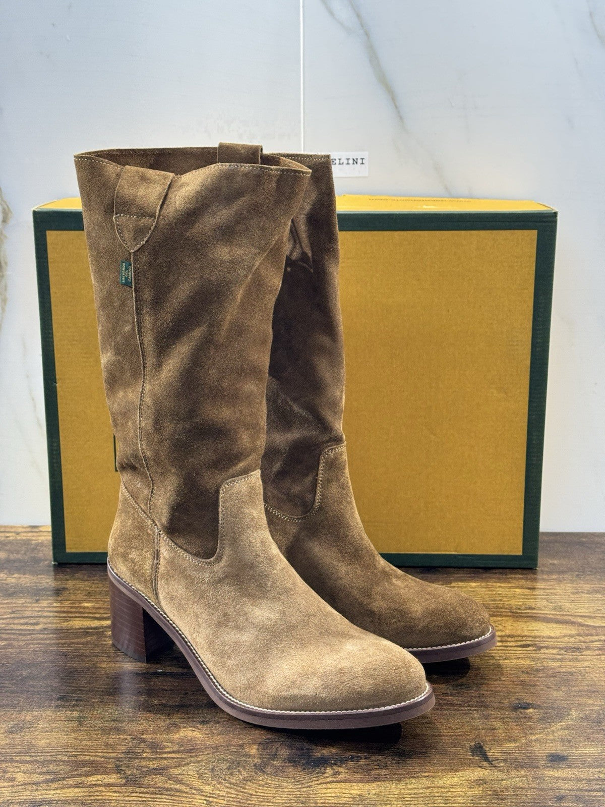 Dakota Boots Stivale Donna Suede Pelle Cuoio Top Quality 40
