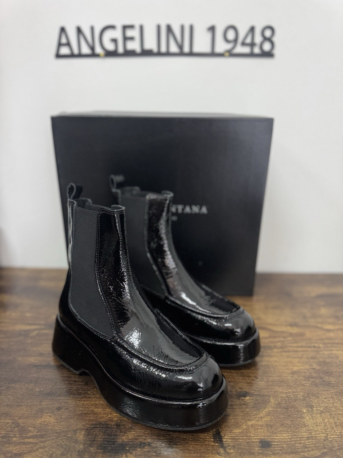 Pons Quintana Stivaletto Pelle Nero Casual Boot Donna 36