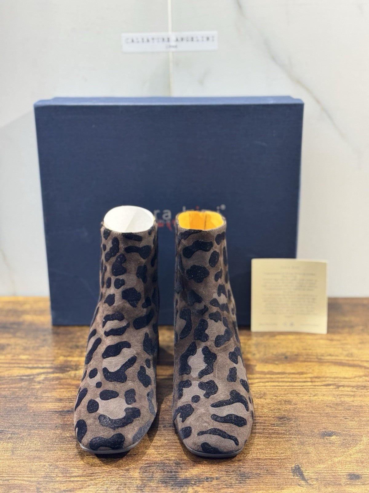 Mara Bini Stivaletto Donna Lavorazione A Sacchetto Con Tacco Suede Savana 36