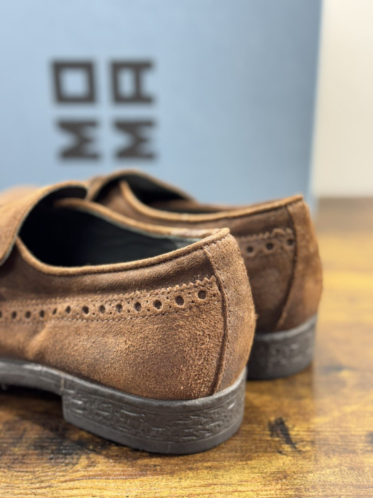 Moma Mocassino Uomo Pelle T Moro Suede luxury moma men shoes 40