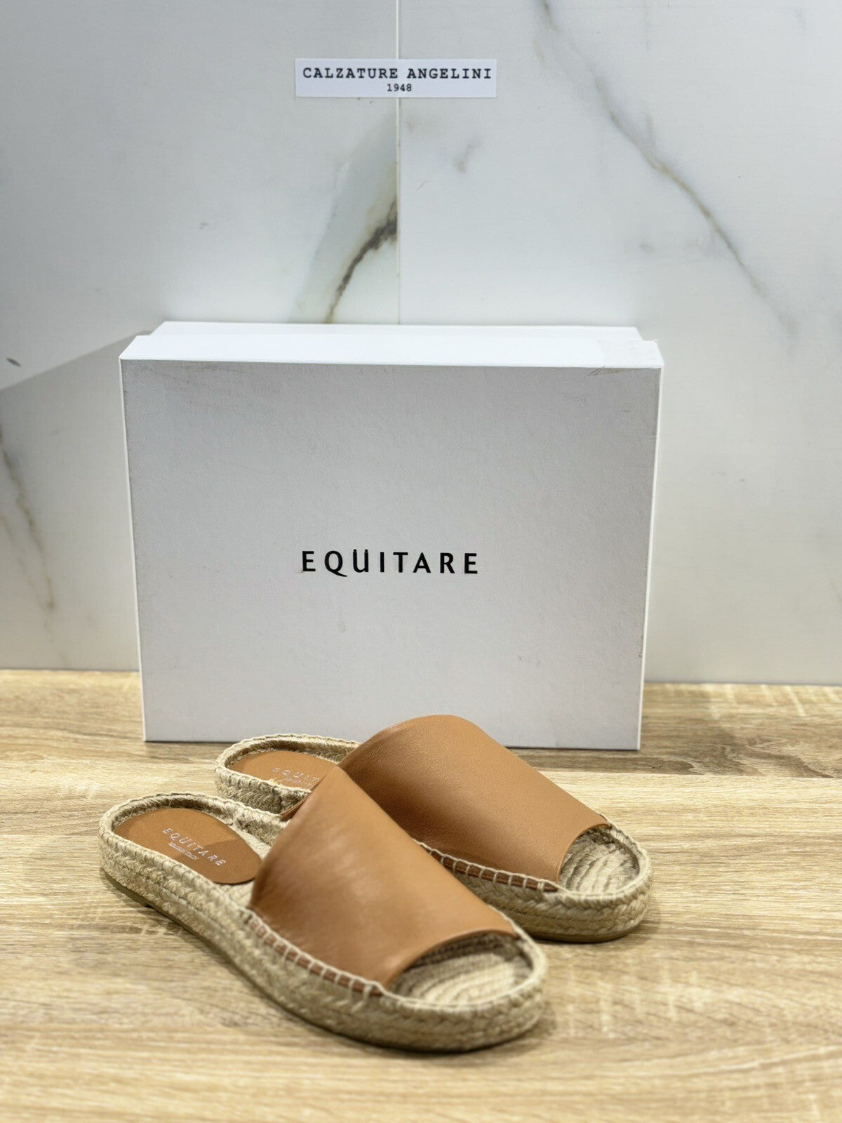 Equitare Sandalo Donna Iris Pelle Cuoio Super Soft Zeppa 36