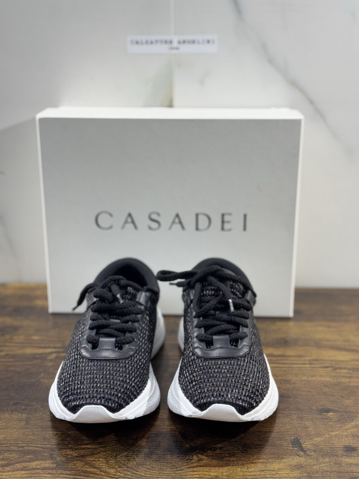 Casadei Mia Sneaker Nero Luxury Casadei Woman Shoes Extra Light 37