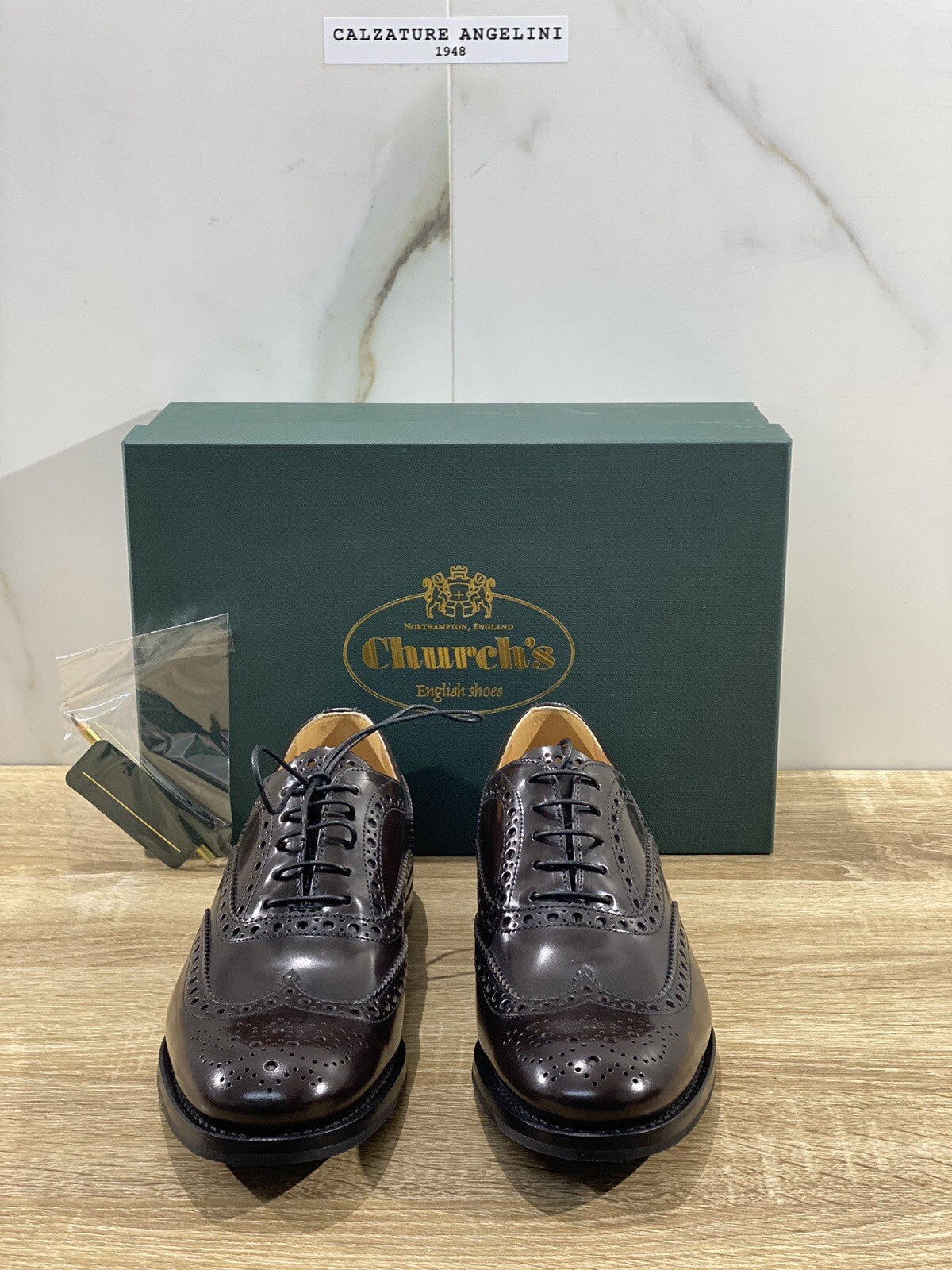Church’s Burwood W scarpa donna pelle ebony Polish Binder church’s donna 35.5
