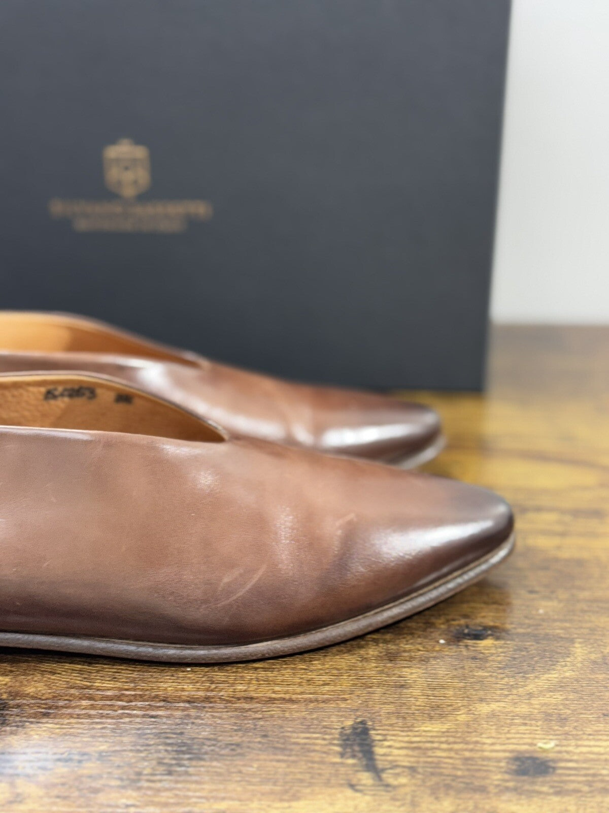 Silvano Sassetti Ballerina Donna Cuoio Luxury Made In Italy Fatta A Mano 38