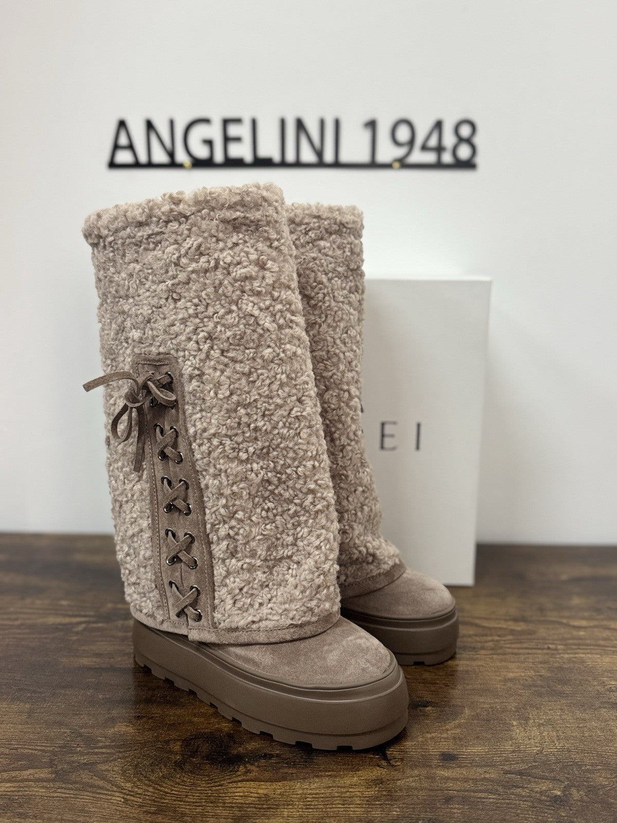 Casadei Stivale New Double Face Renna Caribou Zeppa Casadei Donna 39