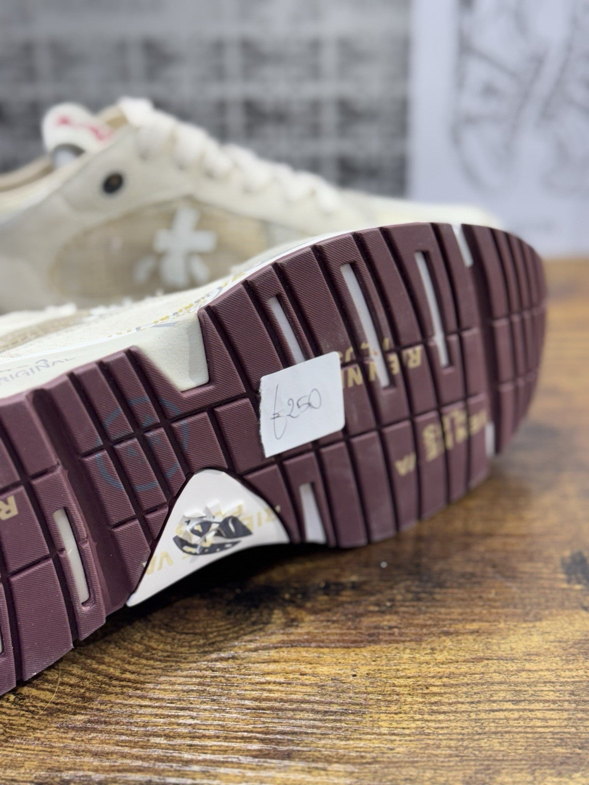 Premiata Mase Sneaker Pelle Beige Casual Premiata Scarpa Donna 41