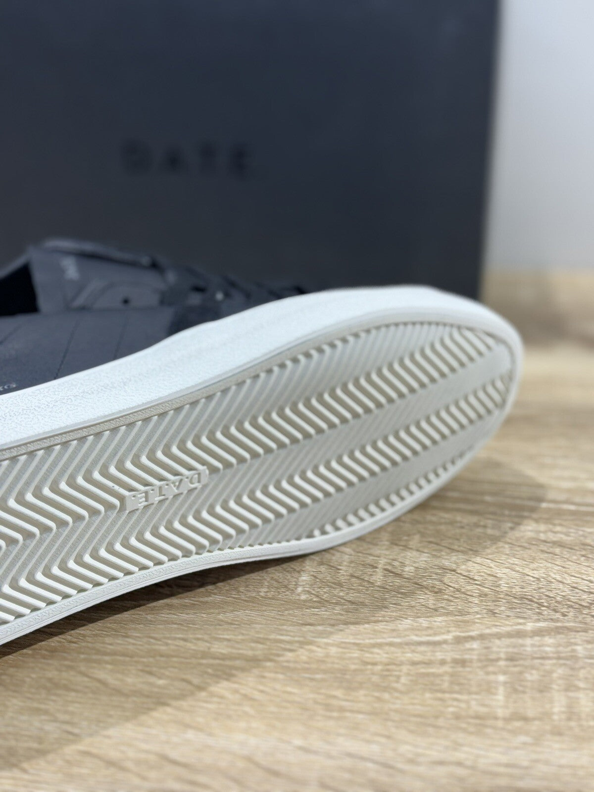 D.A.T.E Hill Low Vintage Uomo sneaker Pelle Nera Casual Shoes 47