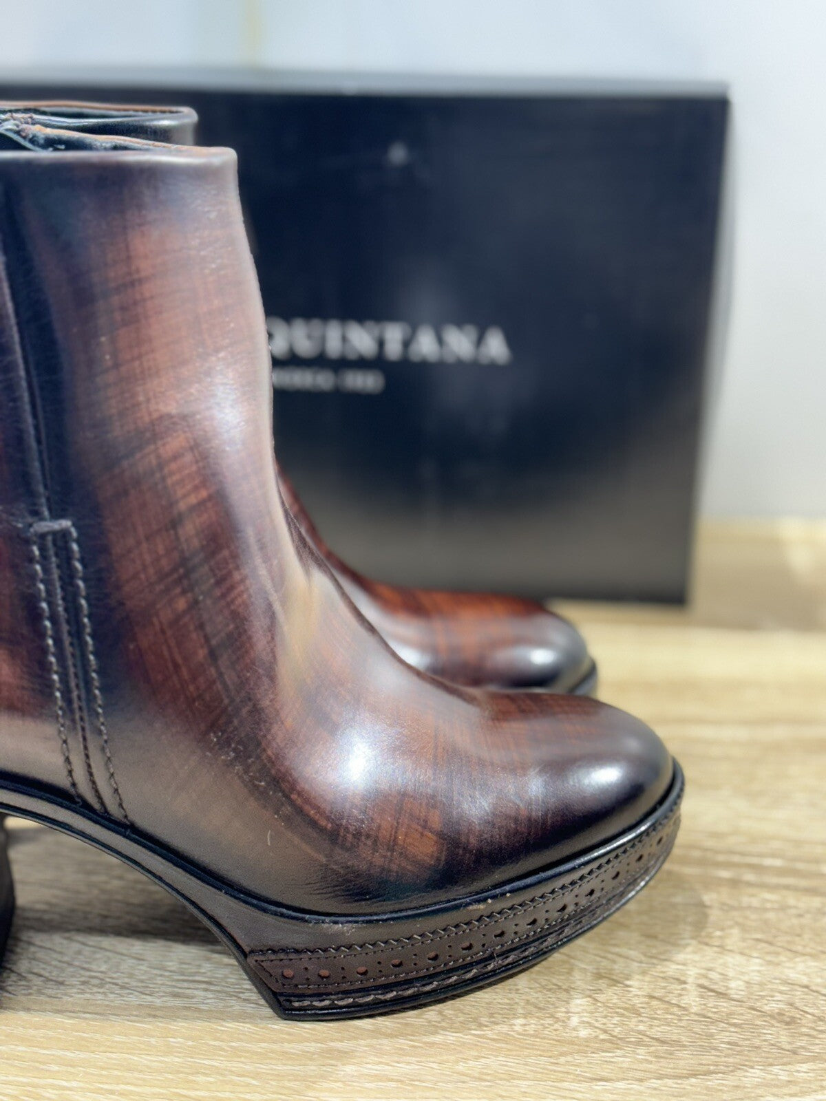 Pons Quintana Stivaletto Donna Pelle Marrone Casual Boot Pons Quintana 40